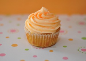 muffin naranja